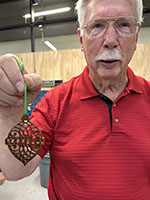 Scrollsaw project byChuck Collins